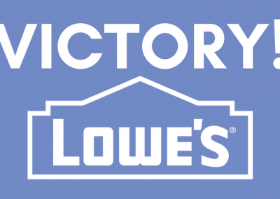 Lowe’s Paint Strippers Victory