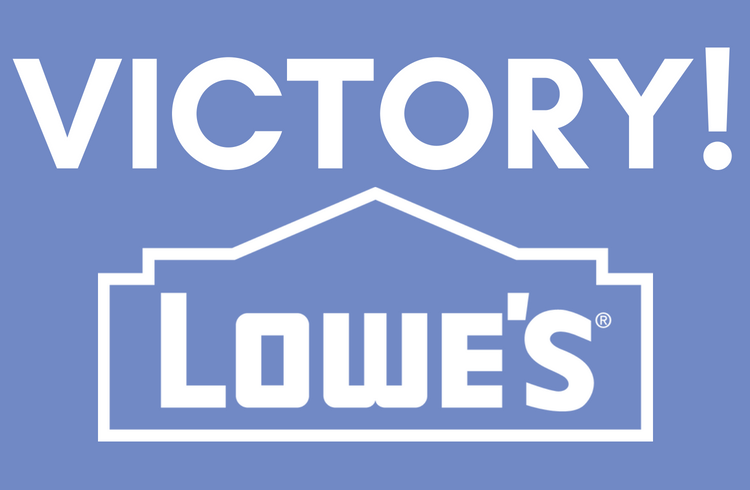 Lowe's Paint Strippers Campaign Win