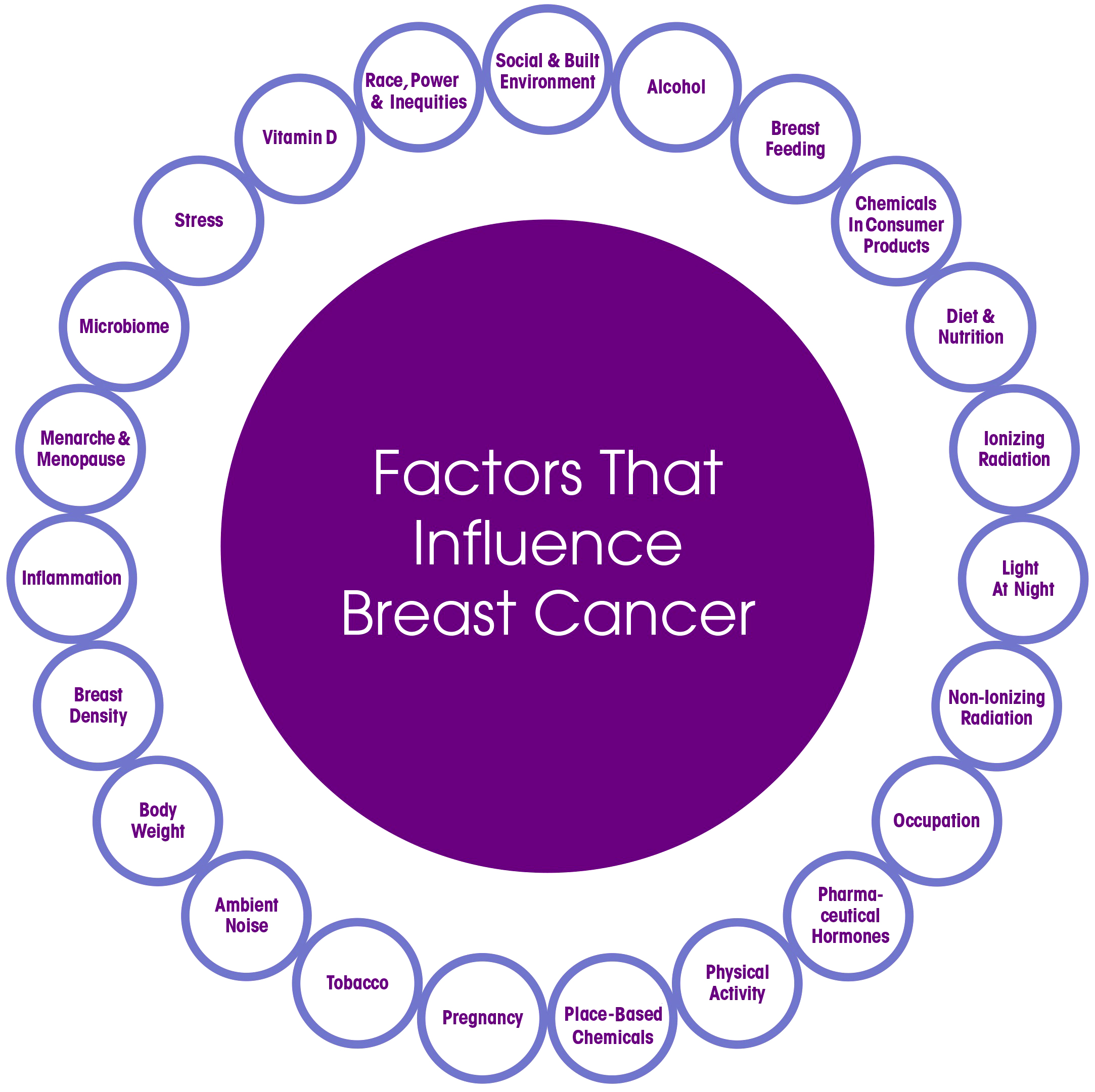 23 Factors that Influence Breast Cancer_CA Breast Cancer Primary Prevention Plan