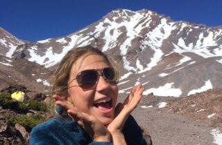 Bridget Vanoni smiling Mount Shasta Climb Against the Odds