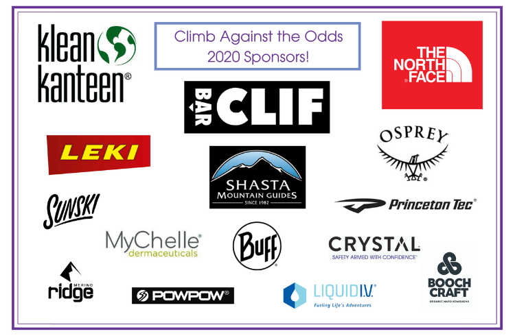 Climb Against the Odds Sponsors 2021 Climb Against the Odds Sponsors 2021