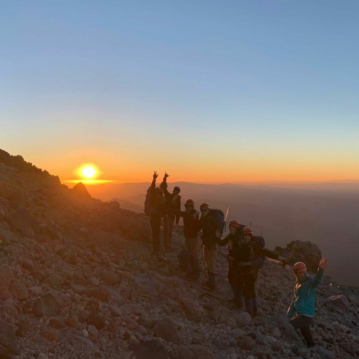 Morning ascent Climb Against the Odds for breast cancer prevention BCPP 2021