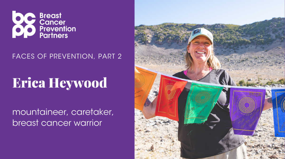 Erica Heywood BCPP Climber Faces of Prevention