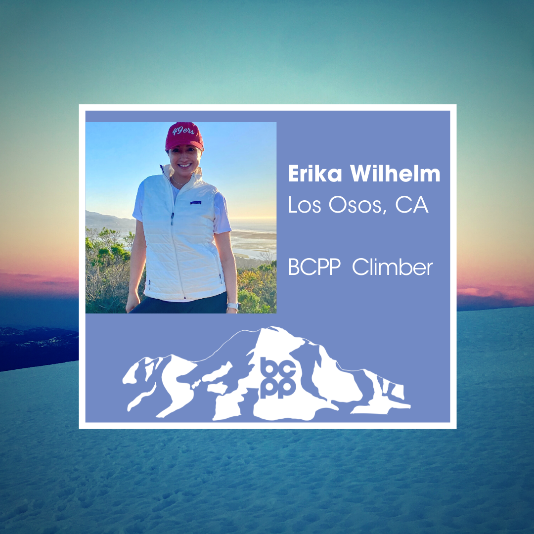 Erika Wilhelm BCPP Climb Against the Odds 2022