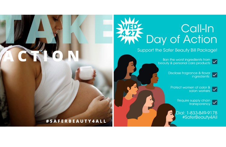 Safer Beauty for All Call In Day of Action April 27