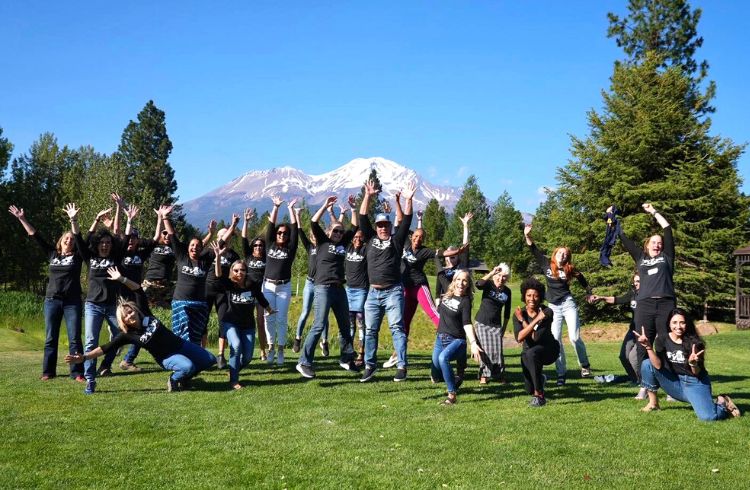 Climb Against the Odds Team 2022 jumping Climb Against the Odds Team 2022