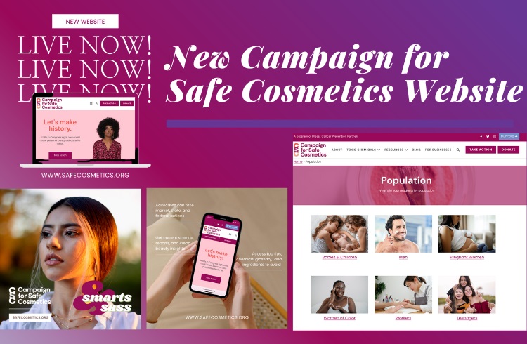 Campaign for Safe Cosmetics Website Launch Campaign for Safe Cosmetics Website Launch