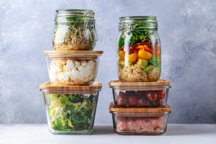 food safe glass containers plant based diet