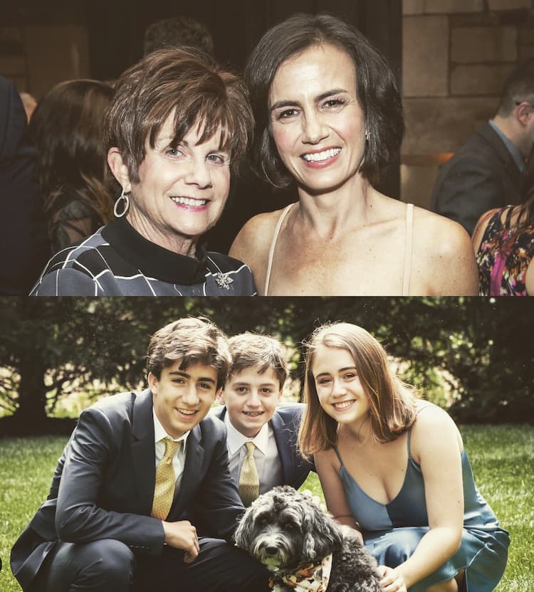 Dana Friedman mom and kids Dr Jasmine McDonald_BCPP Face of Prevention 2021