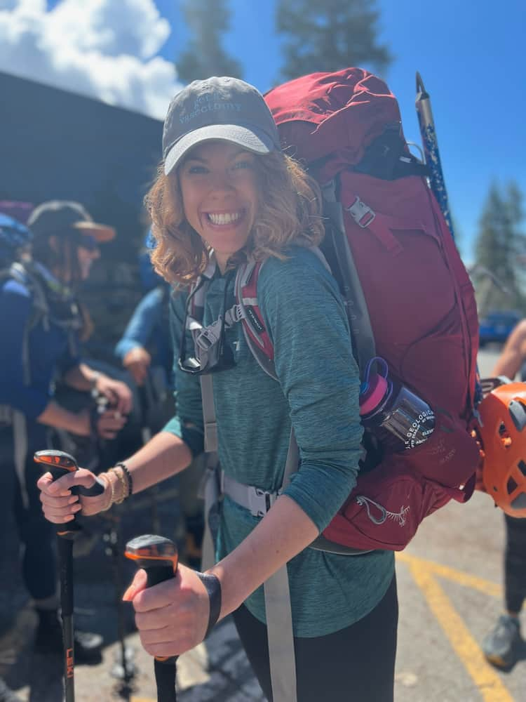 Pujeeta Chowdhary_Climbers at Bunny Flat Trailhead CAO 2023