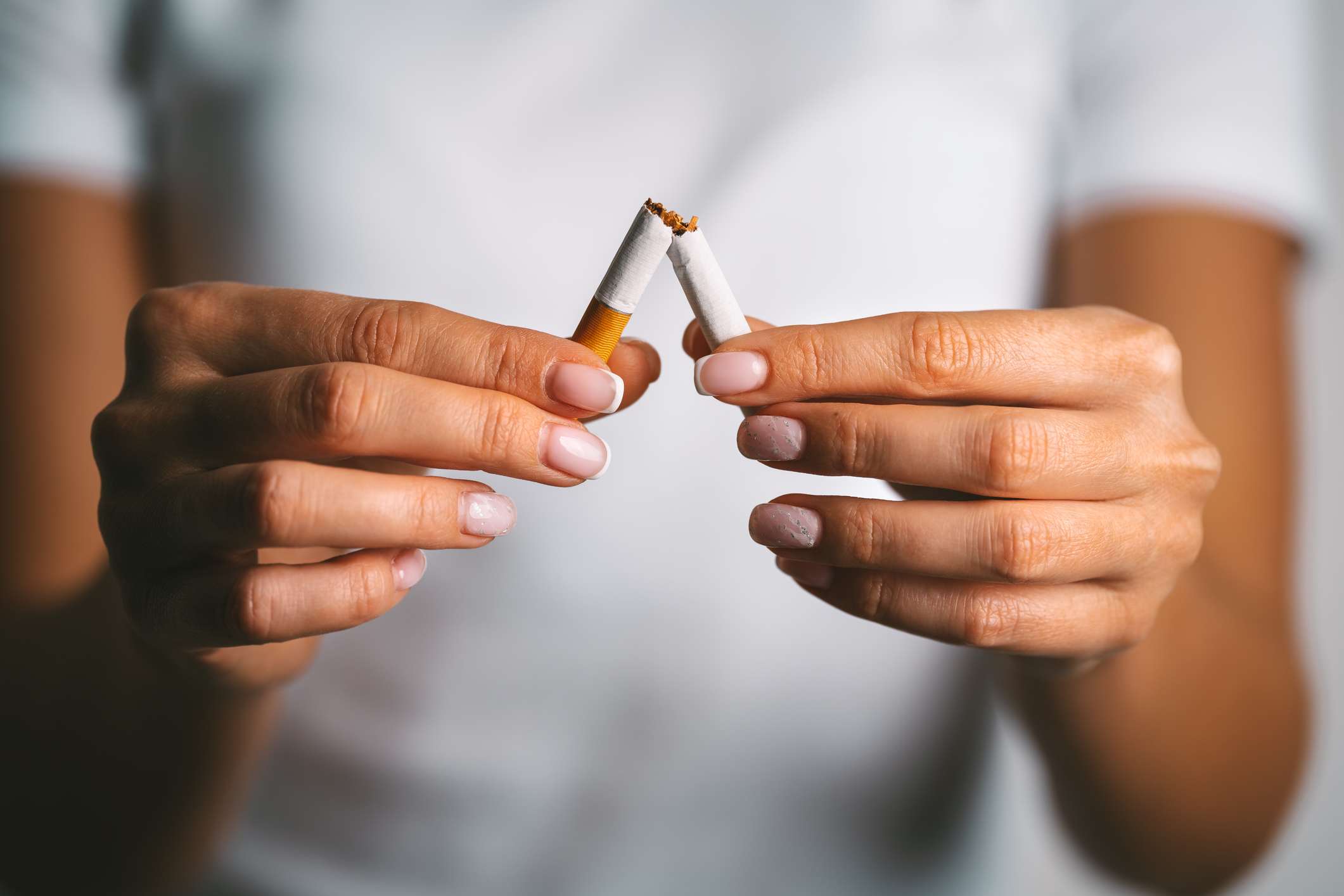 smoking tobacco