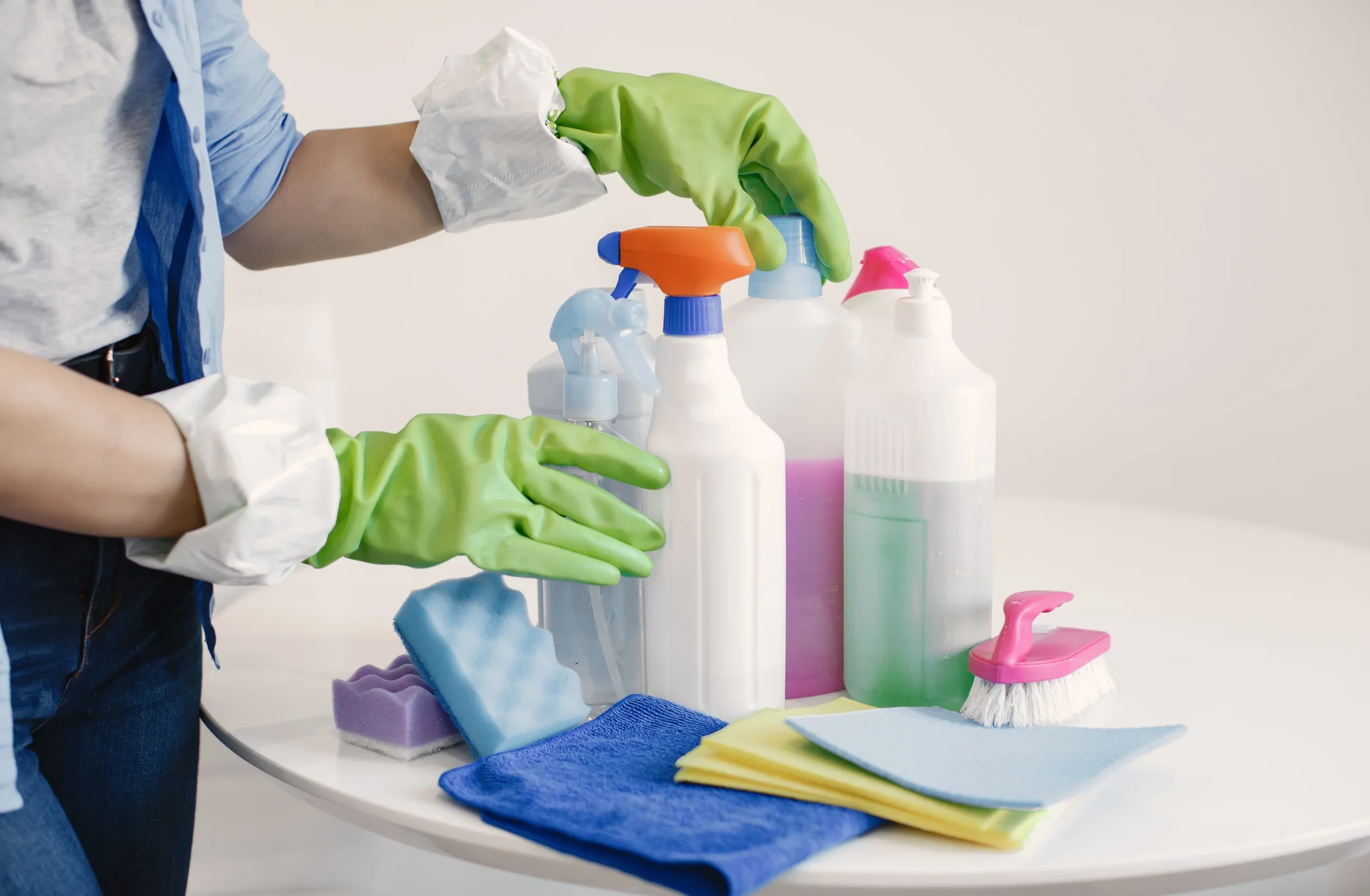 Cleaning supplies